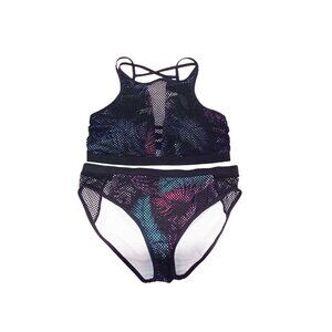 Swimsuits for All Women's  Multicolor Bikini Curve Figure size 18